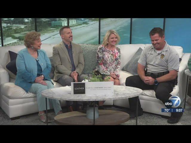 WWSB ABC 7:  Sarasota Police Officer Skinner on the Suncoast View