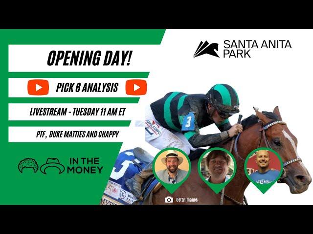 Santa Anita Opening Day Livestream