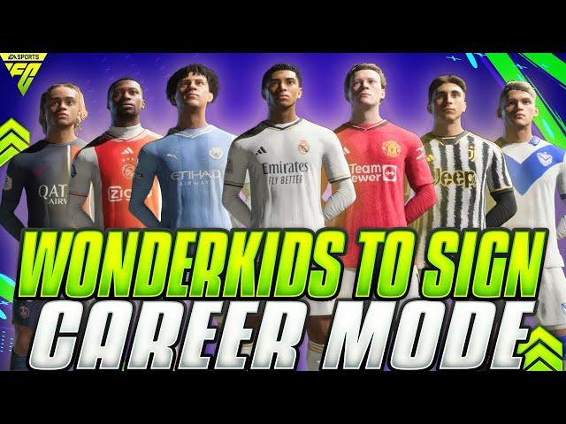 FC 24 | WONDERKIDS TO SIGN IN EVERY POSITIONS ON CAREER MODE️! CHEAP & EXPENSIVE | FUT 24