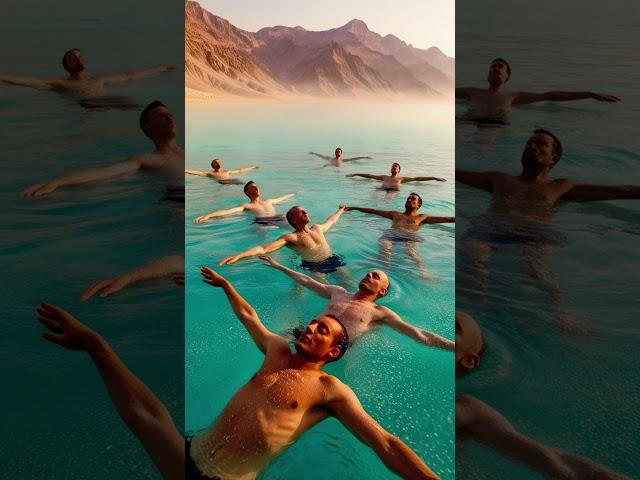 Exploring the Dead Sea: Nature's Unique Phenomenon | Rainbow Kids BD | Dead Sea | Facts | #shorts