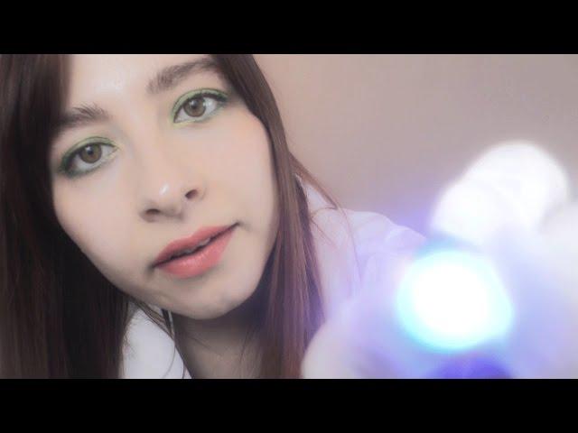 ASMR Role Play EXAMEN VIRTUAL NERVIOS CRANEALES//Cranial Nerve Exam in Spanish