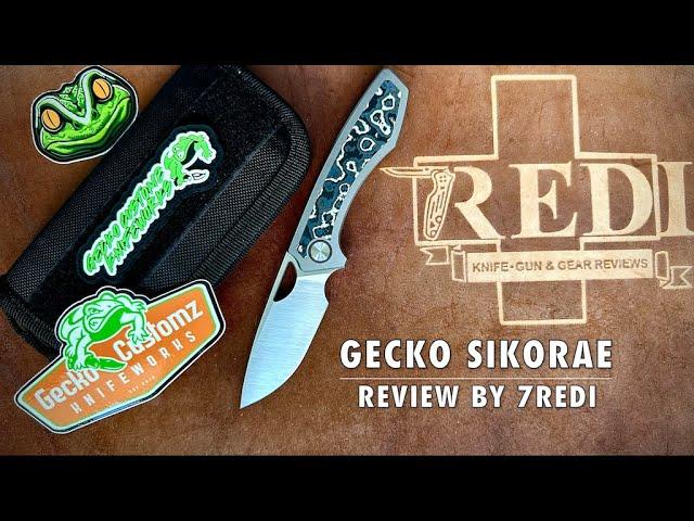 Gecko Customz Knifeworks Sikorae Review - The BEST Production Knife of 2024?!