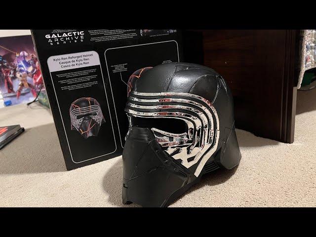 KYLO REN HELMET REVIEW - GALACTIC ARCHIVE SERIES