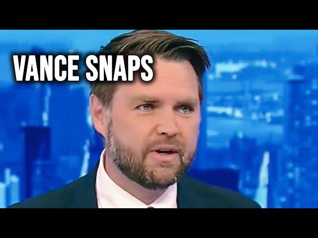 JD Vance LOSES His Mind As Alarming Attack Falls Apart On Stage