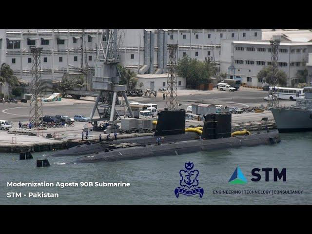 Turkey Delivered the first Agosta 90B Submarine, Modernized under Pakistan's Modernization Program