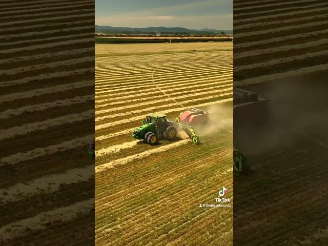 Bounds Hay Company is hiring for summer harvest season #farming #agriculture #tractor #hay #oregon