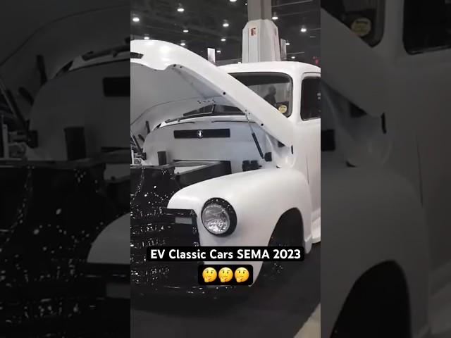 EV classic cars at SEMA 2023  #SEMA #ev #electric #classiccars