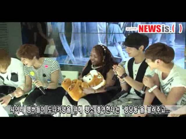 [120620] SHINee 샤이니 Meets Donica Sterling