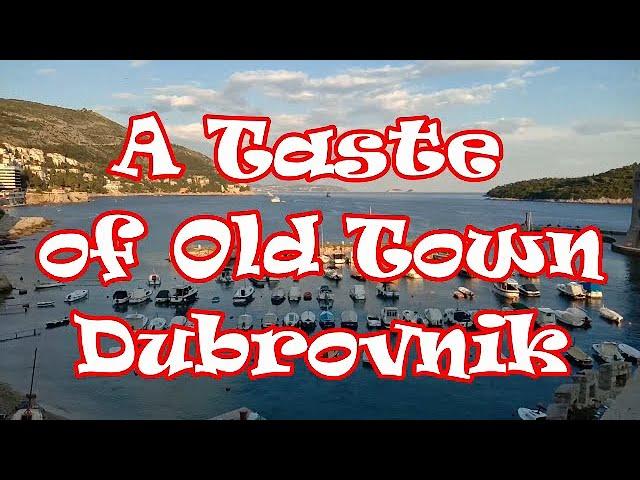 A Taste of Old Town Dubrovnik