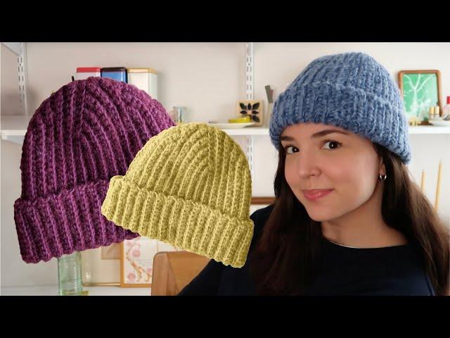 THE PERFECT MOHAIR BEANIE | crochet tutorial