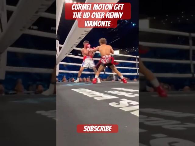 Curmel Moton move on to 8-0 after his UD over Renny Viamonte #boxing #boxinghighlights