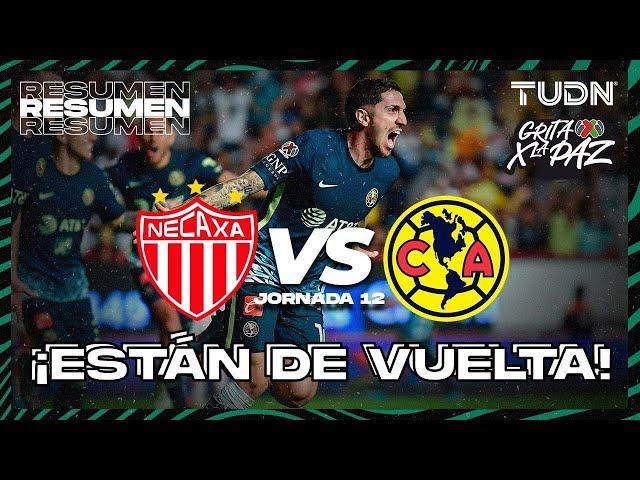 Resumen y gol | Necaxa vs América | Grita México C22 - J12 | TUDN