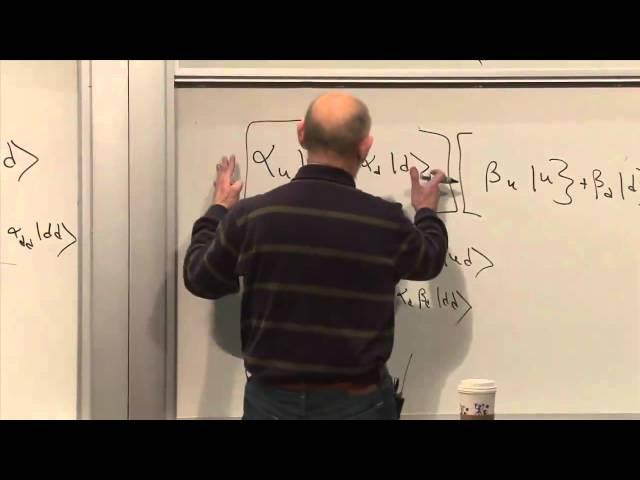 Lecture 6 | The Theoretical Minimum