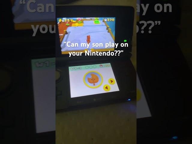 “Can my son play on your game thingy” #gaming #3ds #mods #3dshacks #nintendo