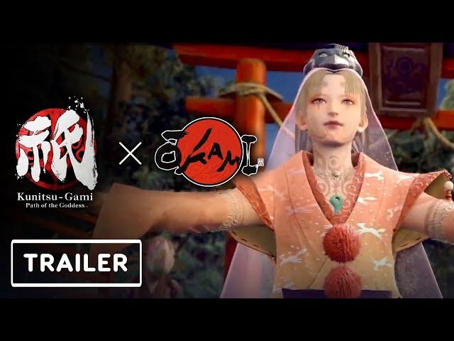 Kunitsu-Gami: Path of the Goddess x Okami - Collab Trailer | Capcom NEXT