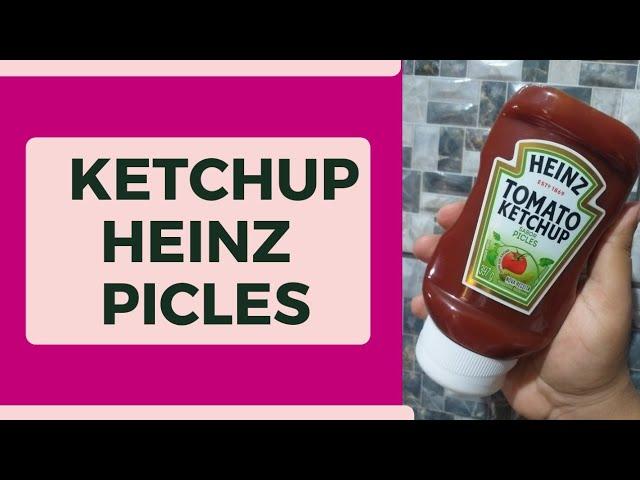 KETCHUP  DA  HEINZ  SABOR  PICLES