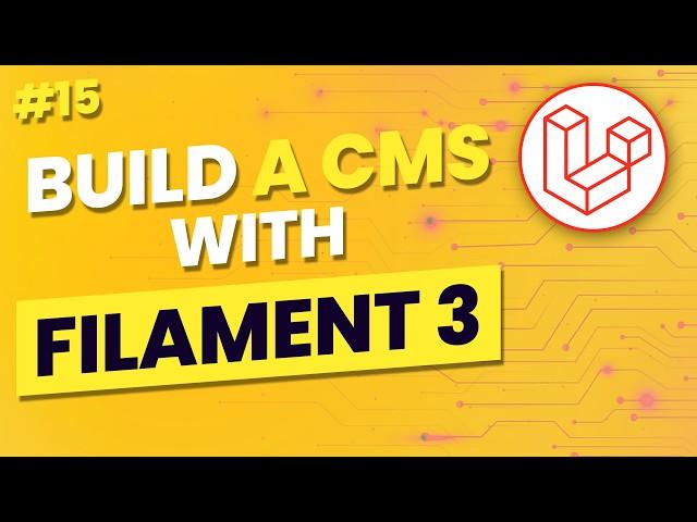 Let's build a CMS with Filament 3 and Laravel 11 | #15 - Creating Blocks