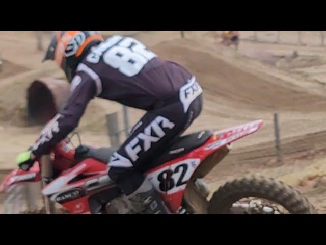 CANNING ON 2022 GASGAS MC250 2 STROKE WINS PRO CLASS  BY A MILE AT MX338