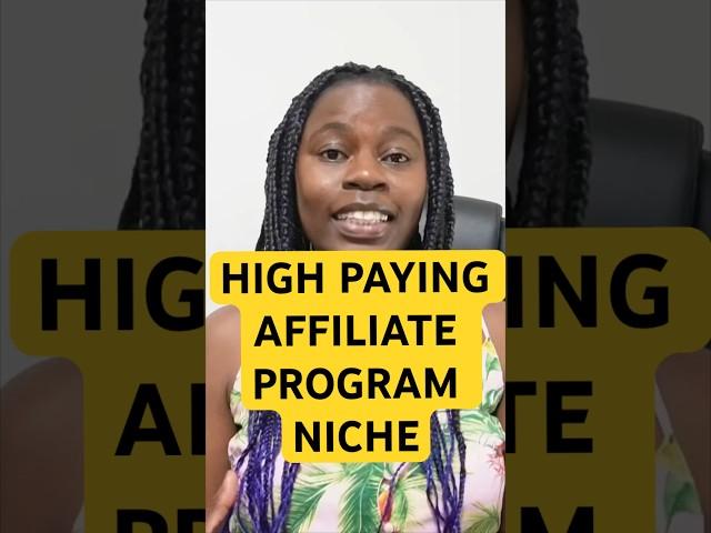 How to Pick a High Paying Affiliate - FULL VIDEO ON DESCRIPTION