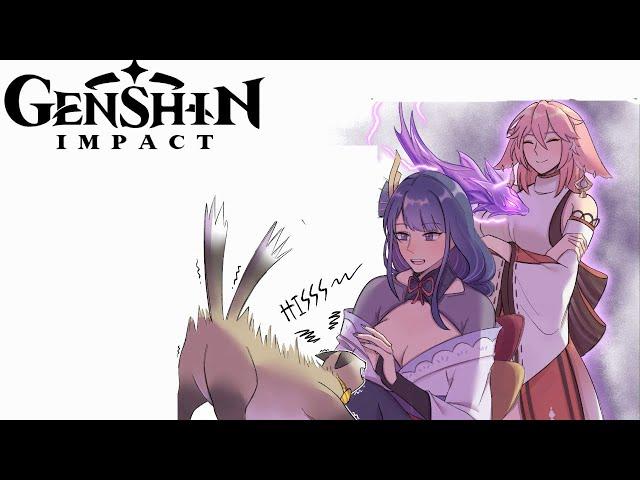 Jealous Fox (Genshin Impact Comic Dub)