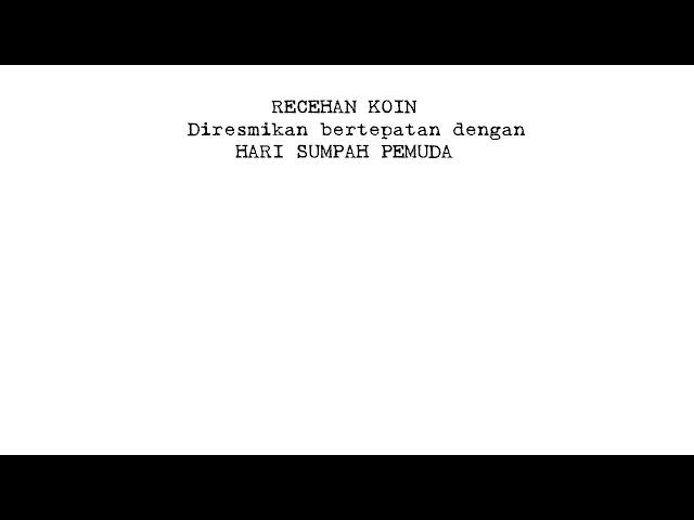 PERESMIAN - RECEHAN KOIN