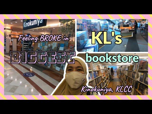 Let's GO! || The Biggest Bookstore in Malaysia is Japanese? || Kinokuniya KLCC Bookstore Tour