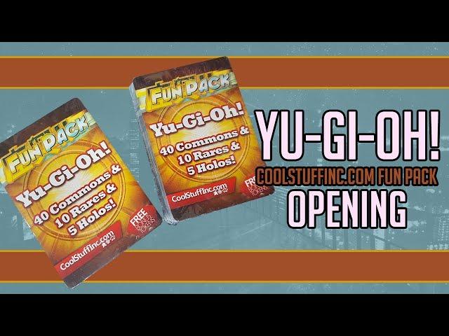 CoolStuffInc.com YU-GI-OH! Fun Pack Opening