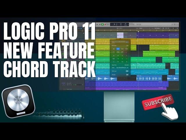 Logic Pro 11's POWERFUL NEW A.I FEATURE: Chord Track & Session Players 