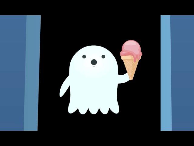 Snack Eating Ghost - Parry Gripp - Animation by. Nathan Mazur