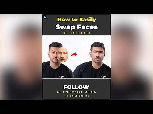 How to swap faces - Photoshop Tutorial