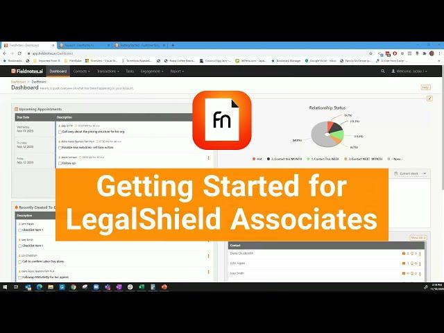 FieldNotes Ai   Getting Started for LegalShield Associates