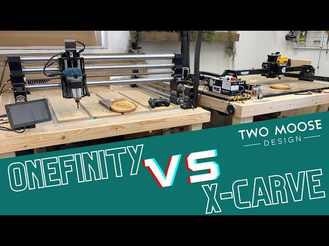 Onefinity Woodworker vs X carve 1000mm // Best CNC machine to buy?