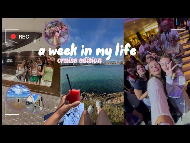 cruise vlog! (week in the life) 