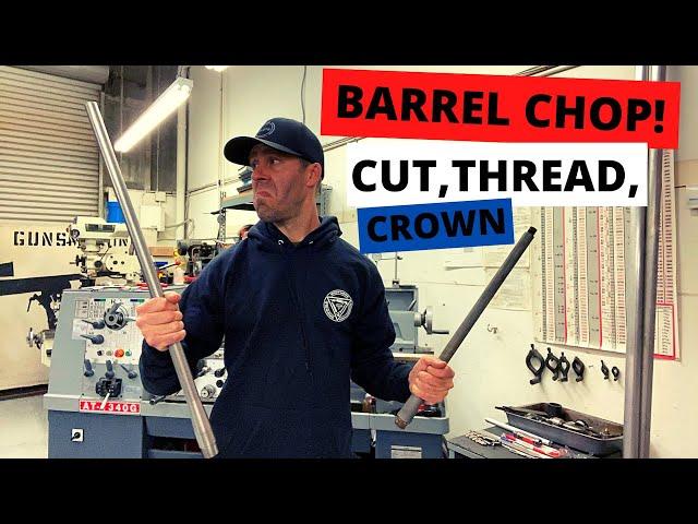 Barrel Cut, Thread and Crown
