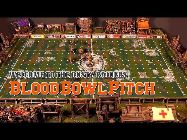 How to build a Blood Bowl Pitch!