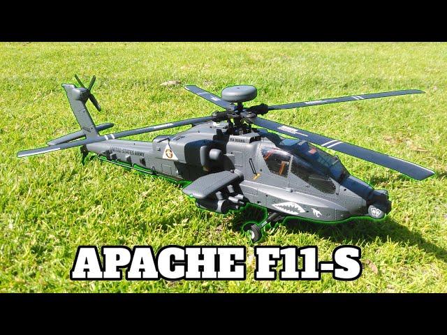 2024's Ultimate Scaled GPS Helicopter: Yu Xiang APACHE F11-S Unleashed! #RTRHobby