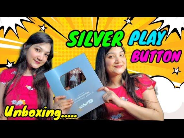 Finally unboxing my silver play button || Youtube creators award unboxing video ||️