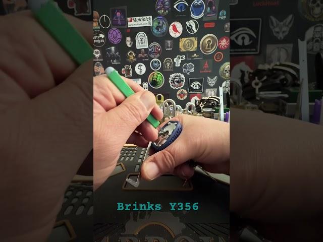 Brinks Y356 Deadcore #lockpicking #locksport #locksafety #covertentry #locksecurity #southpaw