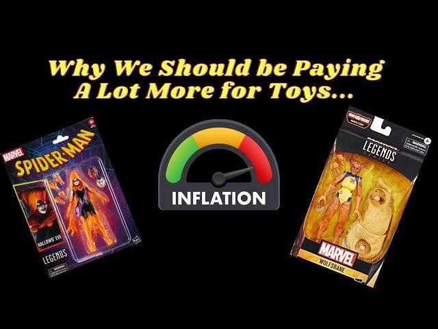 Think Action Figures are expensive now, see what they should really cost! Inflation and pricing toys