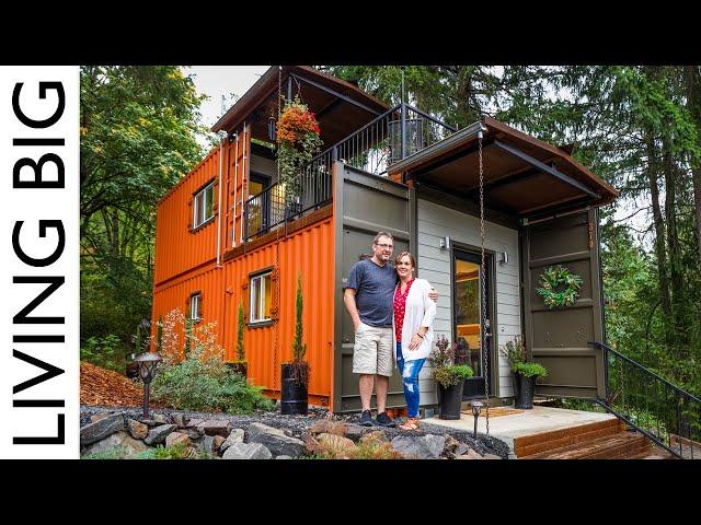 Couple Build Amazing Shipping Container Home For Debt-Free Living