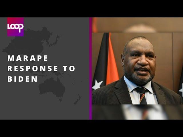 Marape response to Biden | TVWAN News | 23/04/2024