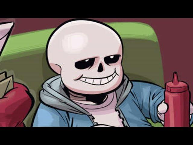 Sans gets an invite (Undertale Comic Dub)