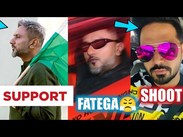 MANIAC FATEGA  YO YO HONEY SINGH ASKING SUPPORT FOR.. YOYO X ALFAAZ SHOOTING? MILLIONAIRE