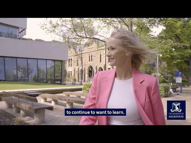 Your future in teaching begins at the University of Melbourne