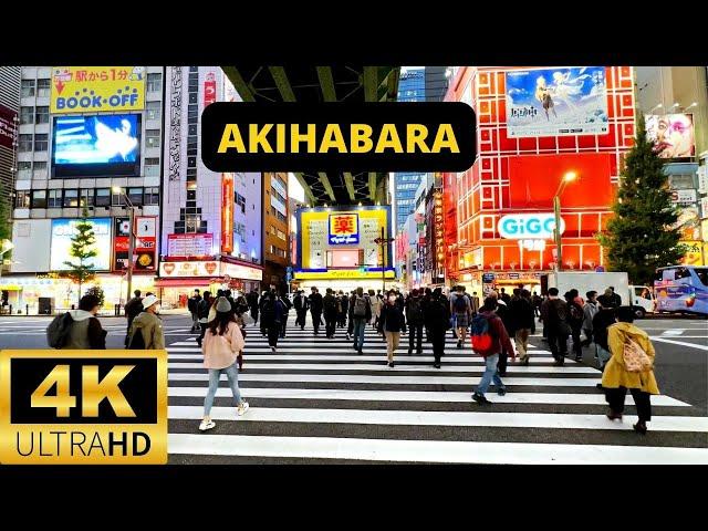 TOKYO, JAPAN  [4K] Akihabara — Walking Tour