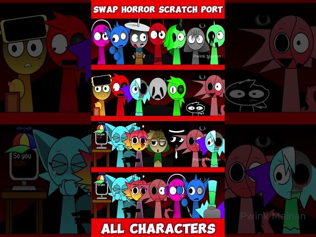 Incredibox Sprunki Swap Horror Scratch Port 2.0 Version