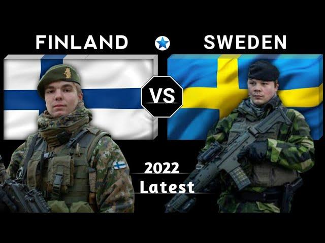 Finland vs Sweden  military power comparison 2022 | Finland vs Sweden | Sweden  military power