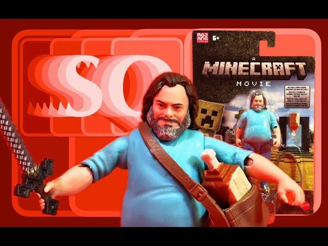 SQ Reviews - Minecraft: The Movie - Steve (Jack Black) Figure  HD 1080p