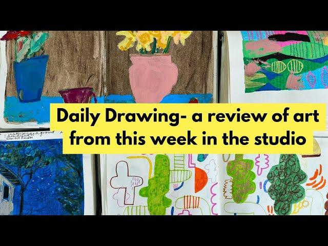 A Week of Daily Drawing - A look through some sketchbooks