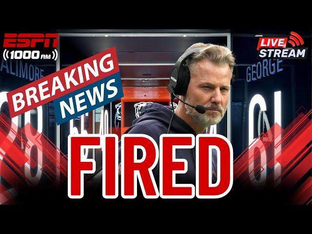 Breaking News: Bears Fire HC Matt Eberflus | Live Reaction